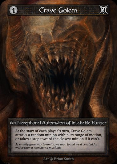 [Artifact] Crave Golem [beta-Exceptional]